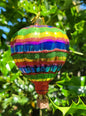 Stripes Hot Air Balloon Ornament